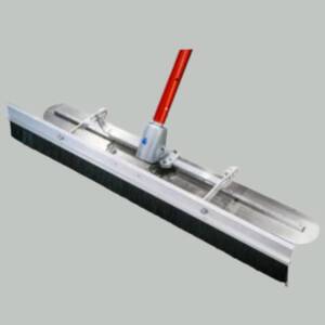 Комплект Четка 1220 мм с FRESNO-Стоманен заглаждач (с въртящ механизъм и 3 алуминиеви пръта ф45 х 1830 мм)