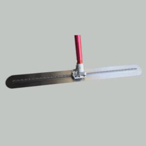 Финишен стоманен заглаждач FRESNO TROWEL 1220×127 мм